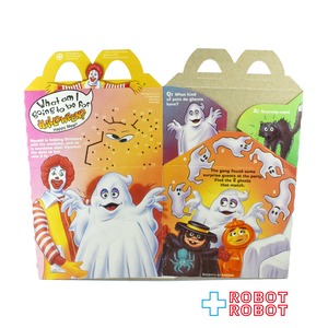 マクドナルド ハッピーセット空箱 ボックス ハロウィン グリマス・ゴースト 1995
