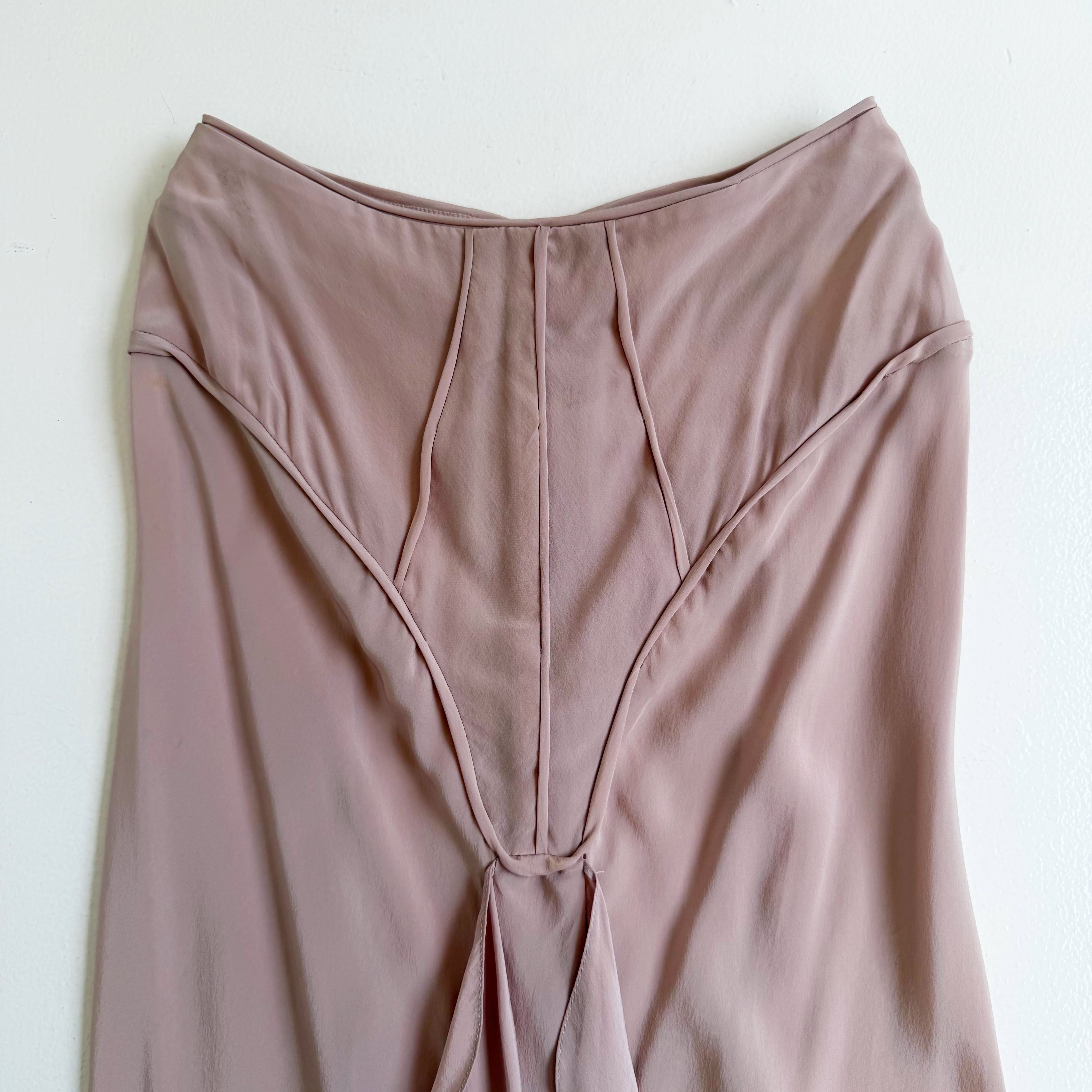 YvesSaintLaurent rive gauche silk skirt | TOKYO LAMPOON online shop
