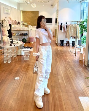 flower cargo pants
