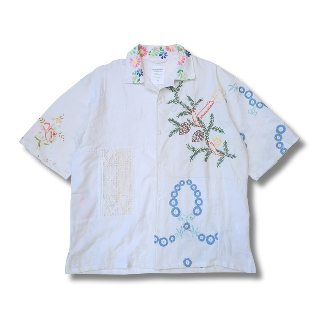 Mr. Remake Man - hand emboroidery shirt (white-size3)