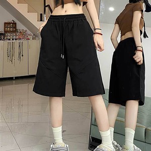 【韓国通販 dgo】UNISEX 2colors レトロウォッシュド ハーフパンツ ブラウン/ブラック(M3788）