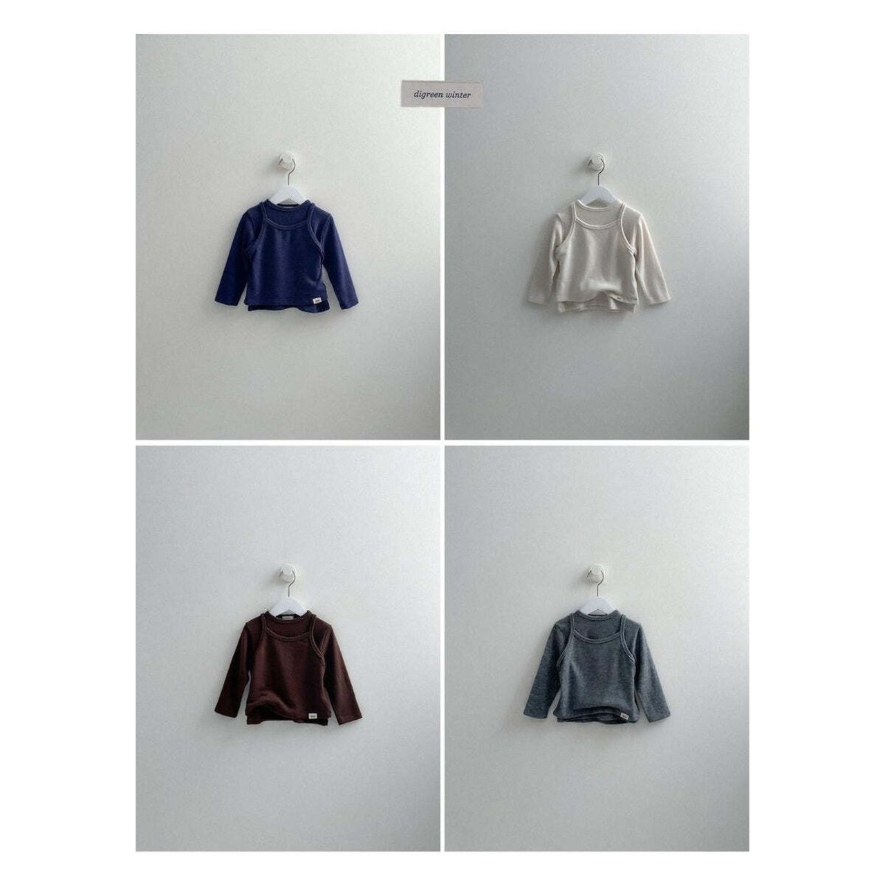 【取寄】digreen ブレッシングタンクトップ|冬服|韓国子供服