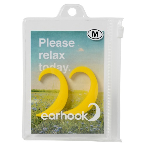 EARHOOK YELLOW（黄）Mサイズ【商品コード：E8YM】