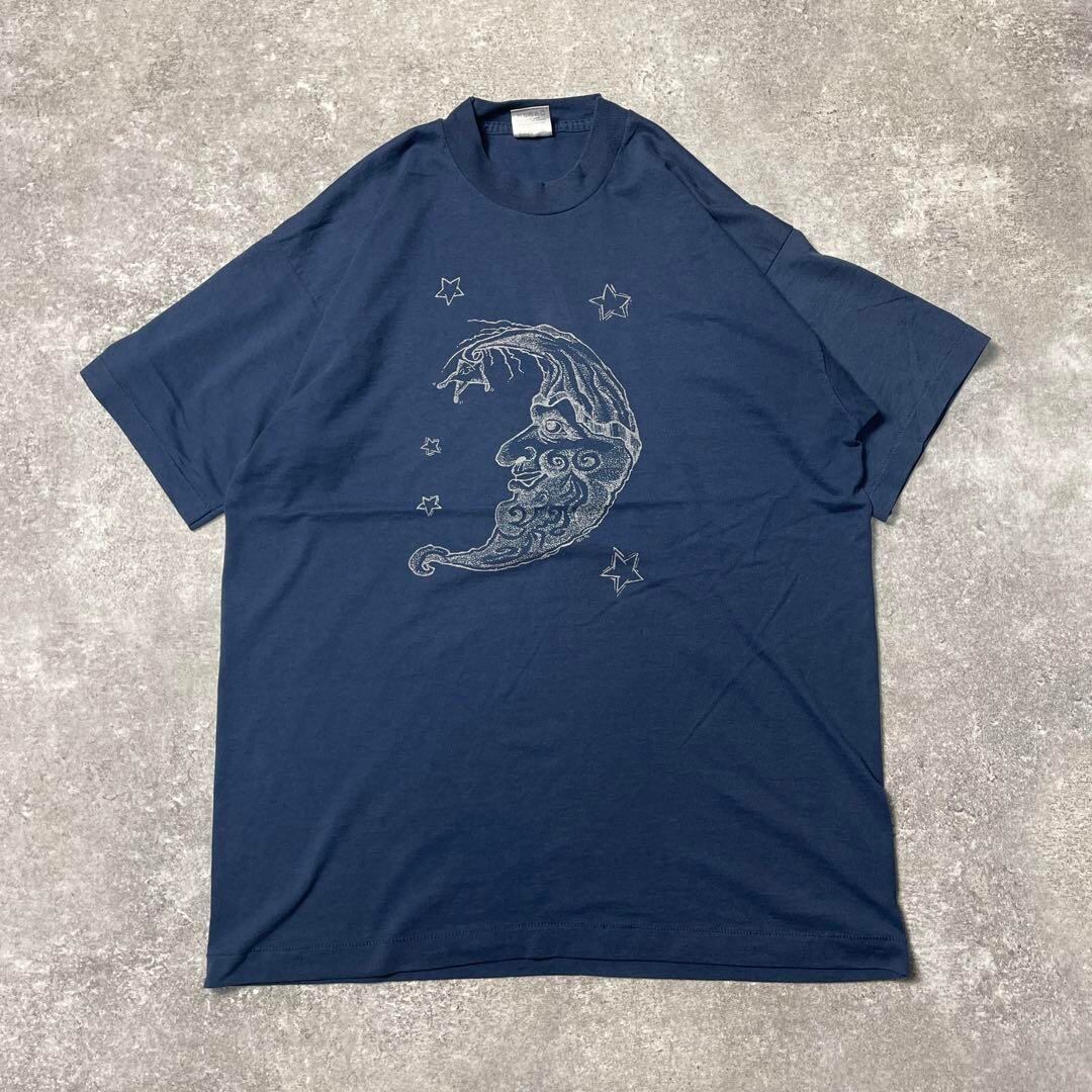 90s USA製 月 メッセージT vintage T-shirts