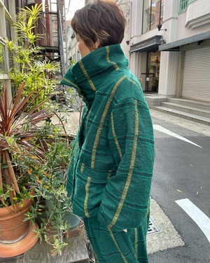 ennhut / 播州織ハイカラ―ジャケット