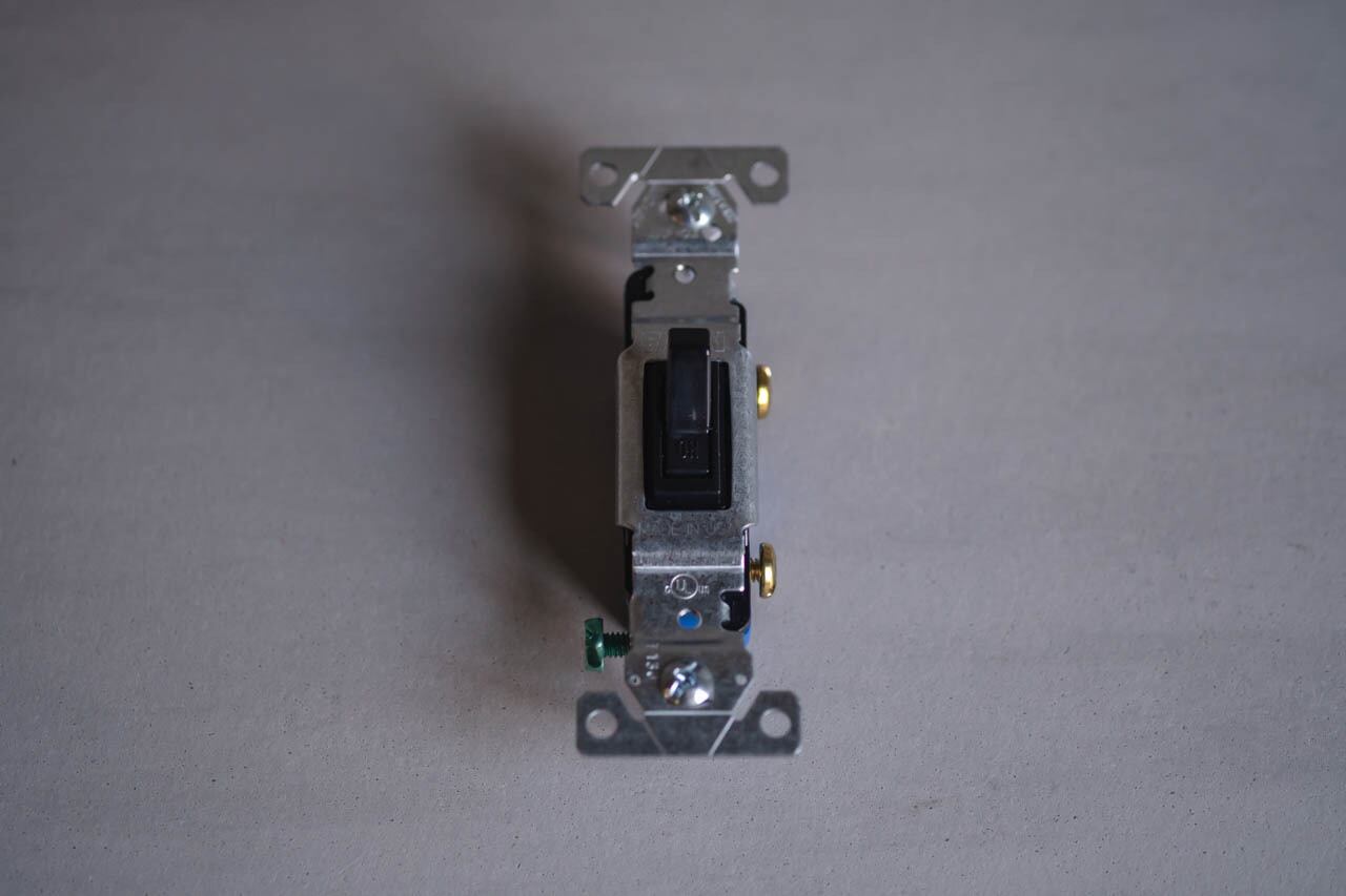 片切りアメリカンスイッチ(Black)