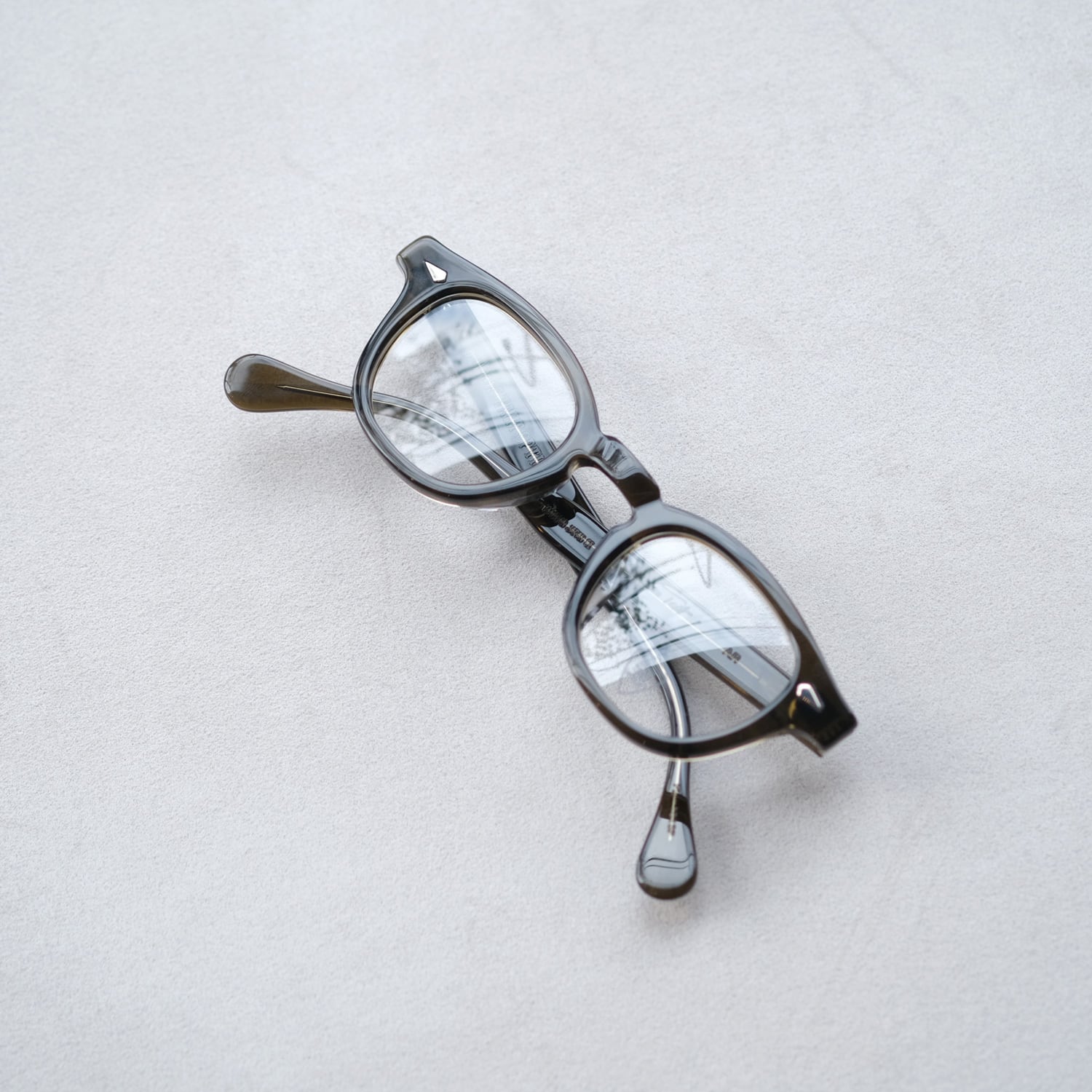 JULIUS TART OPTICAL】AR 44□24 - Olive Green Sasa (MEDIUM