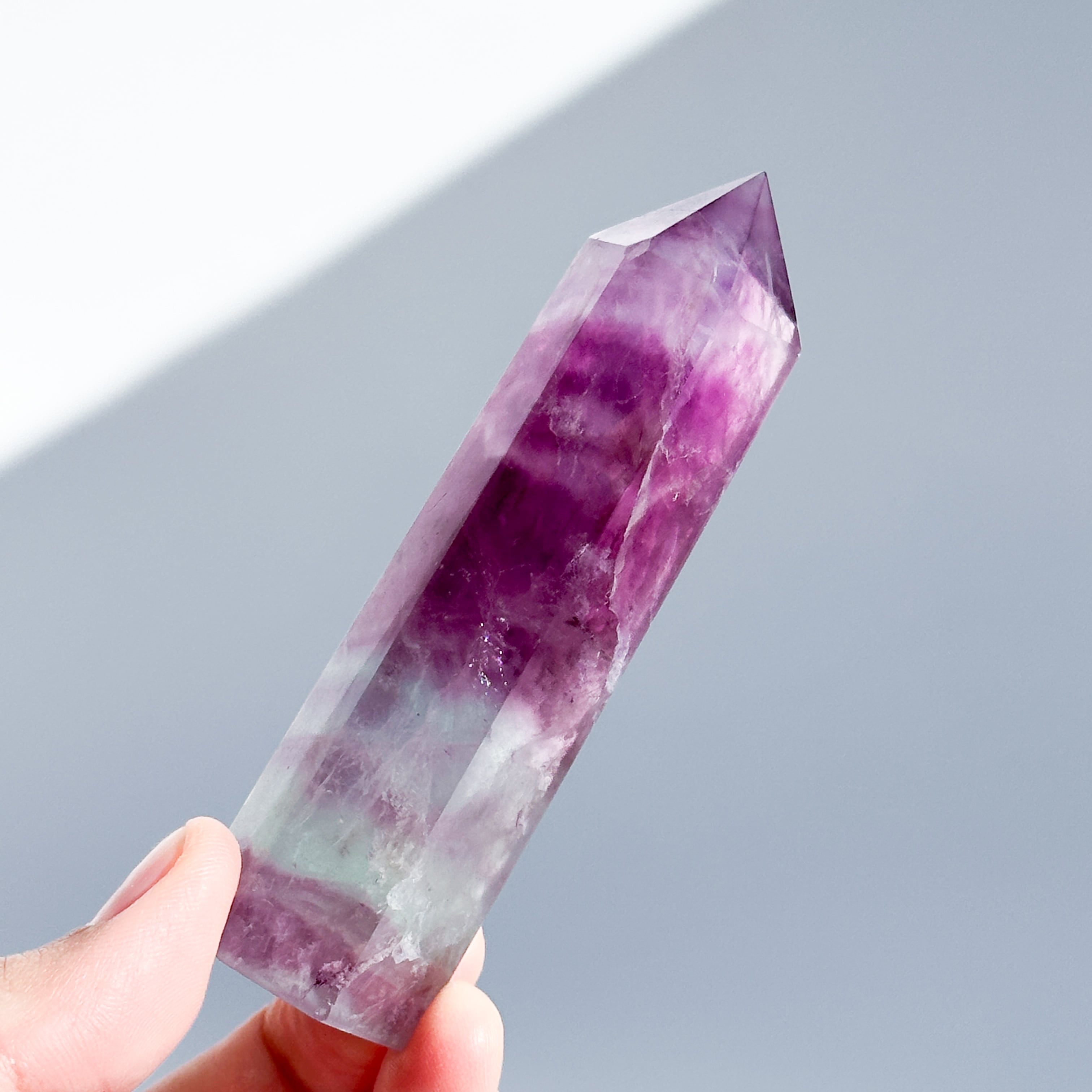 レインボーフローライト タワー12◇ Rainbow Fluorite ◇天然石・鉱物