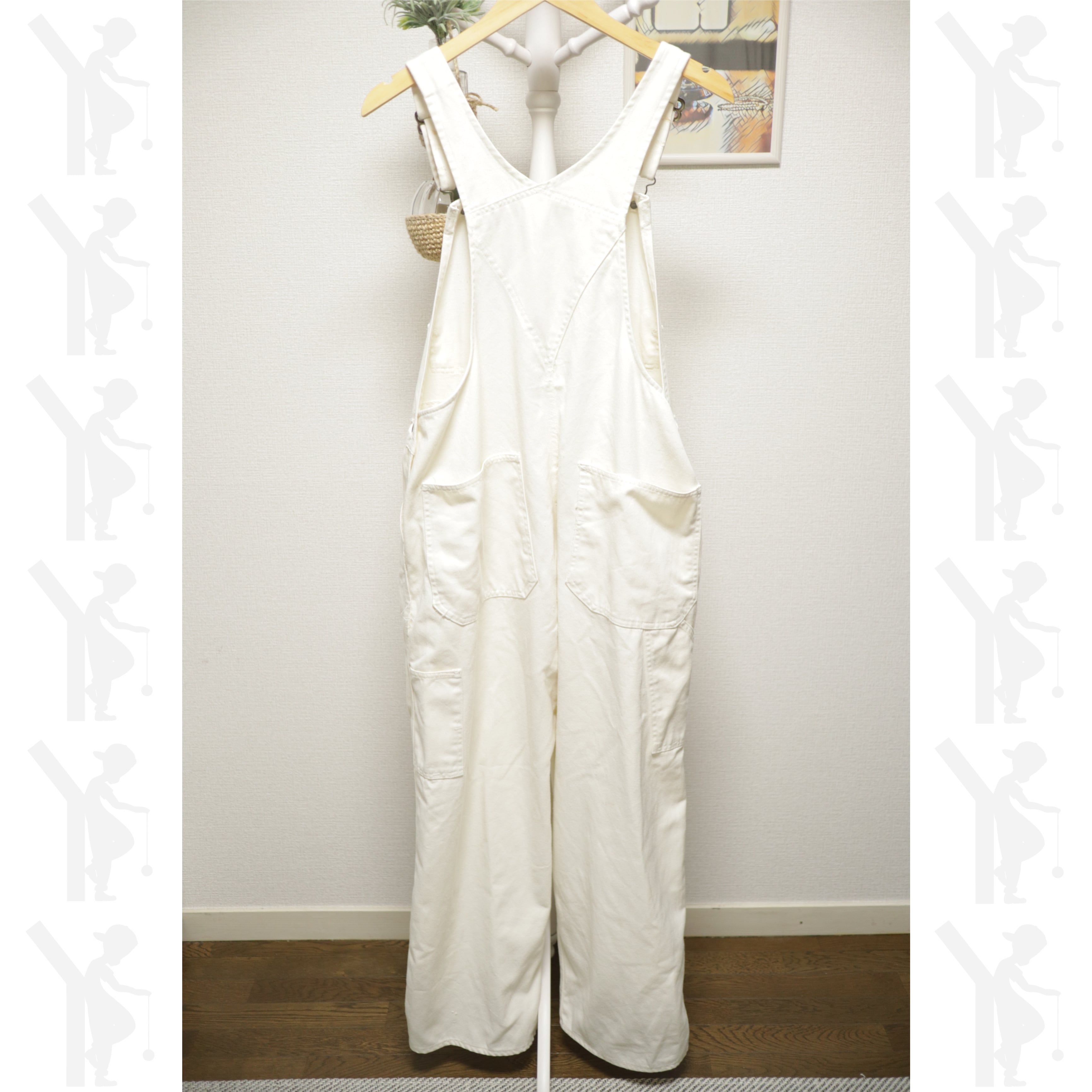 Sears ホワイトオーバーオール SEARS Overall White | 古着取扱店YoYew（ヨーヨー）