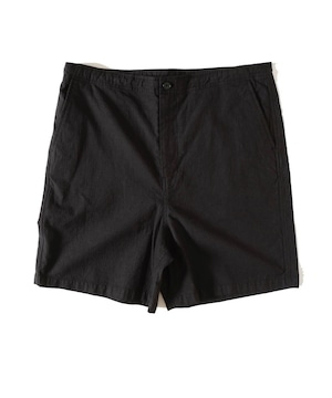 UNIVERSAL PRODUCTS/241-60507 PHATEE HEMP GARMENT DYED OVER SHORTS (BLACK)