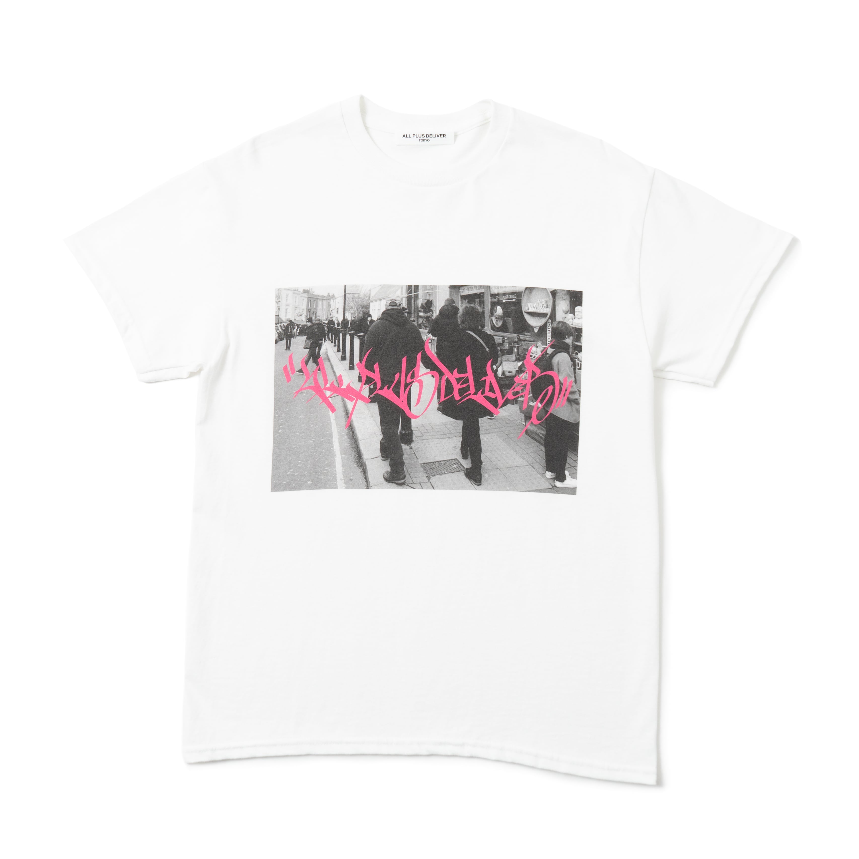 ALPSDR W PHOTO SS TEE / WHITE