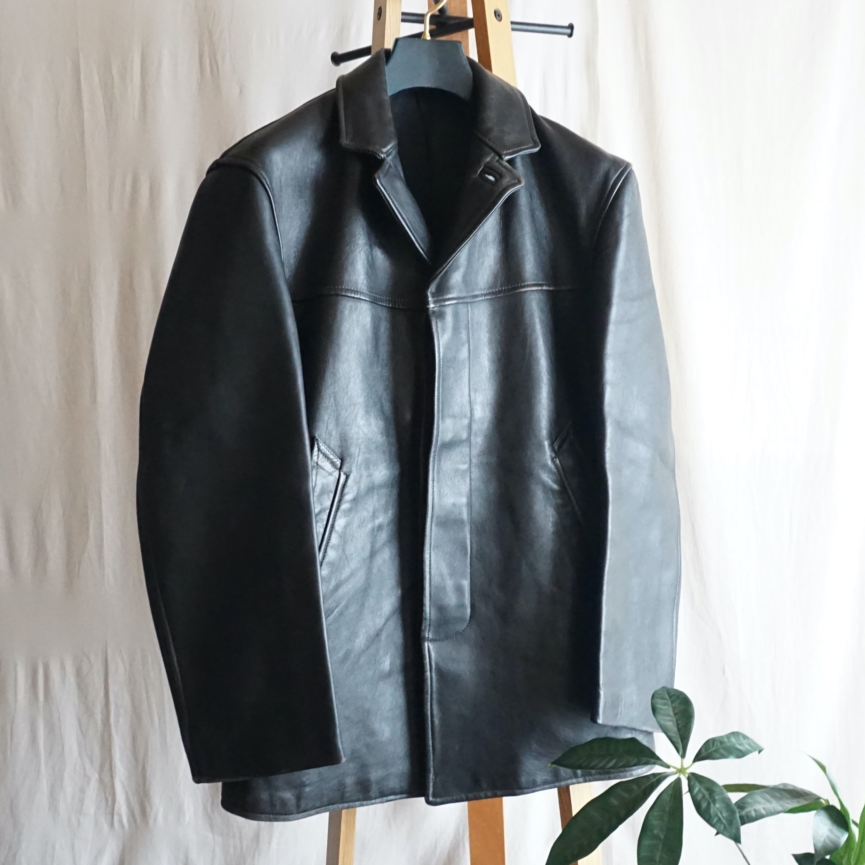 フランス 国鉄 レザージャケット 80's France [C2642] | 古着屋