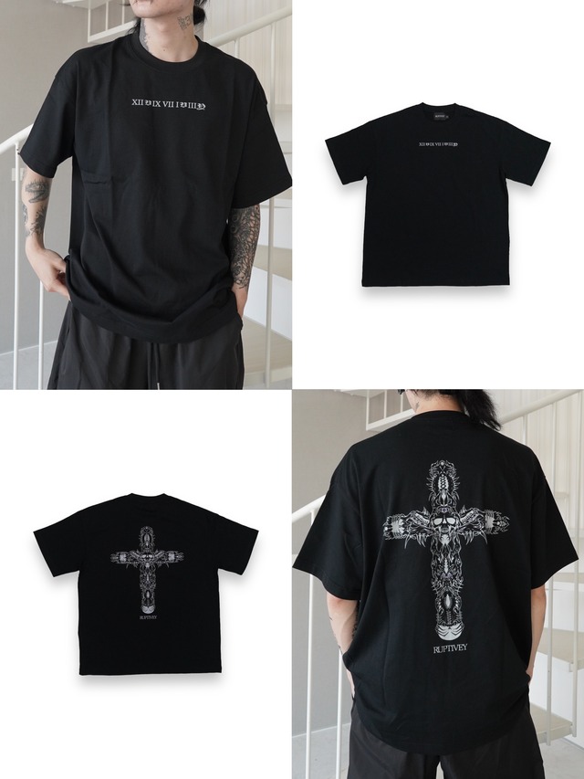 【RUPTIVEY】Graphic logo Tee"黑"