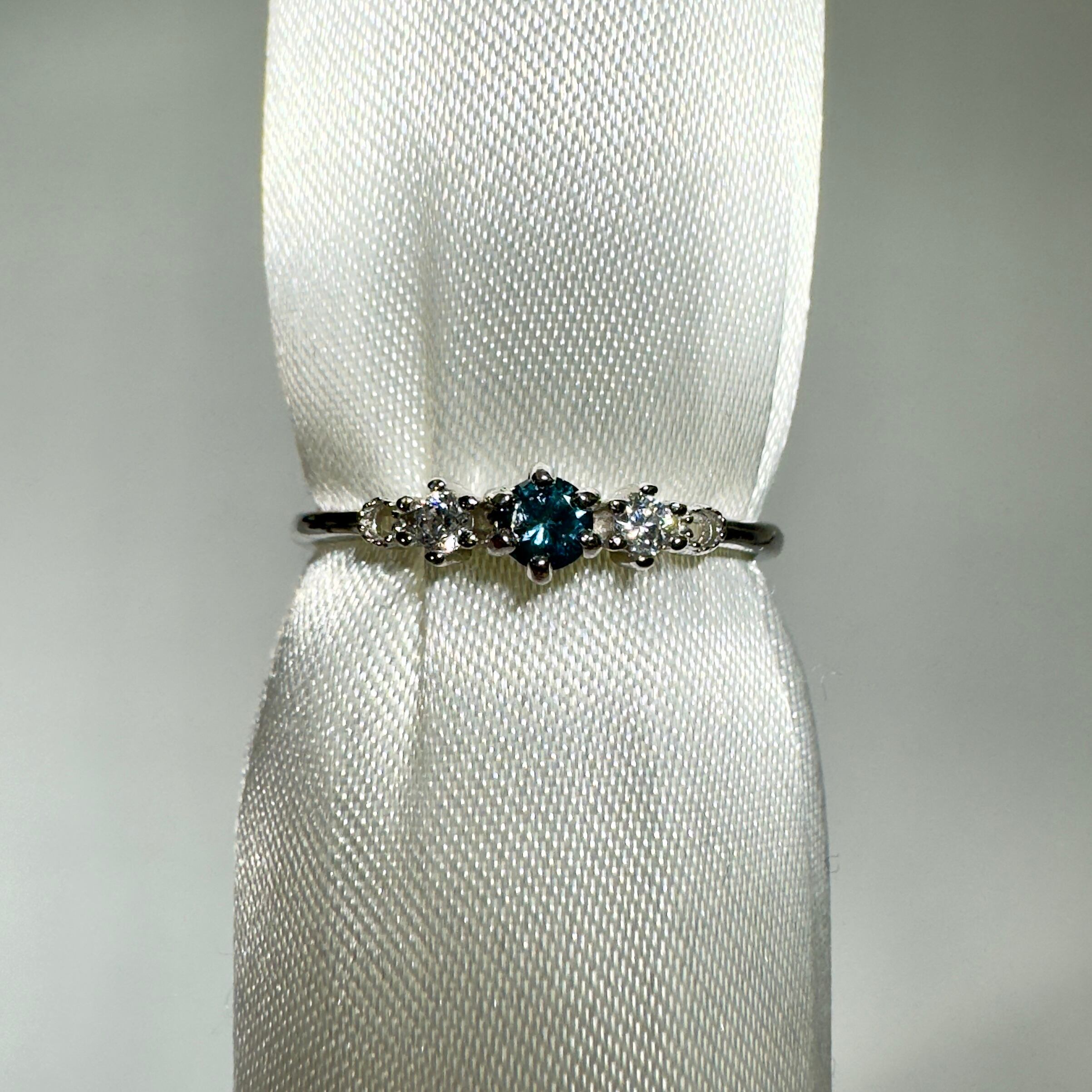 プラいちRing♦︎トリートブルーダイヤ♦︎