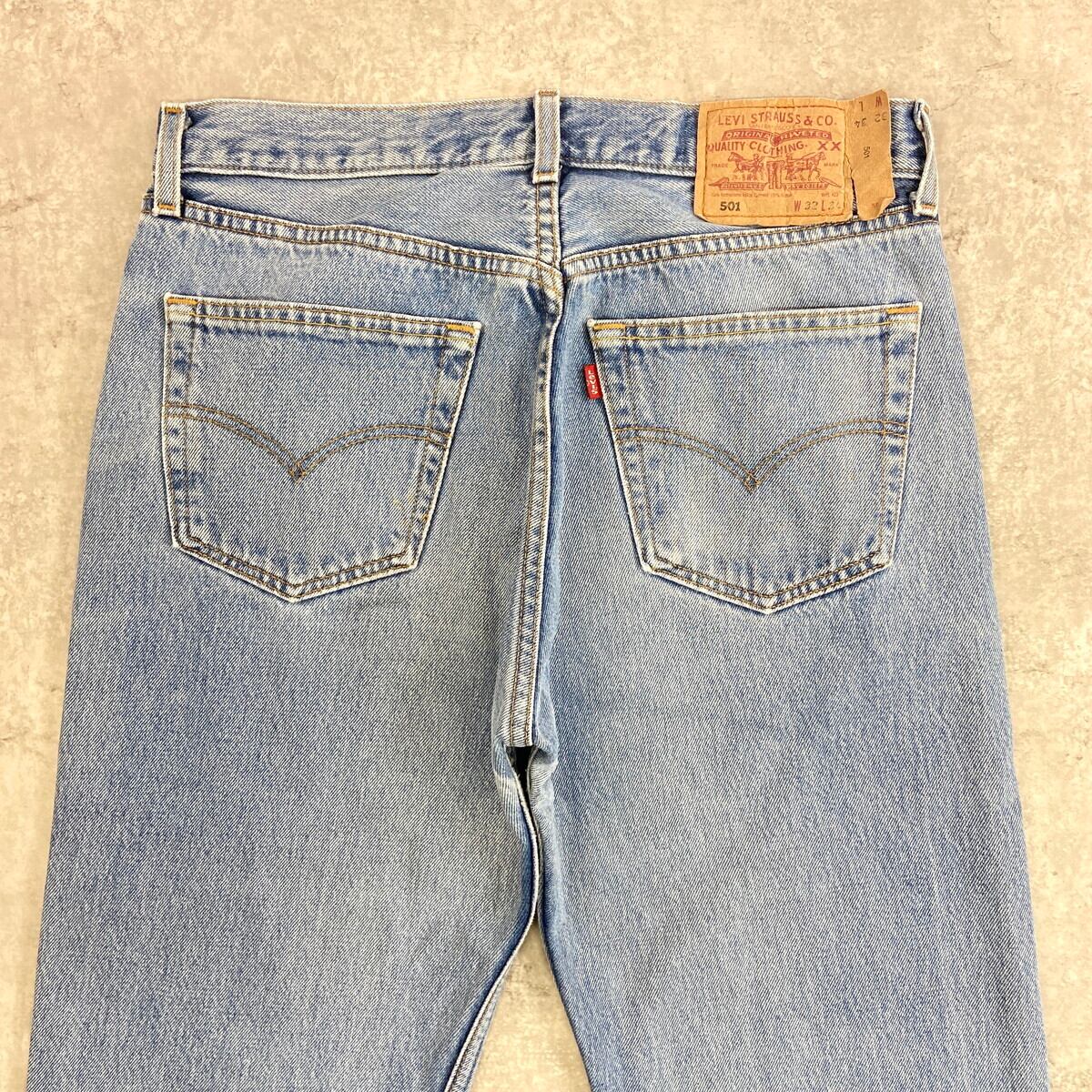 90年代 Levi's ユーロリーバイス 501 ストレート デニムパンツ メンズ
