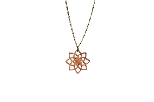 geometric pendant L-CA