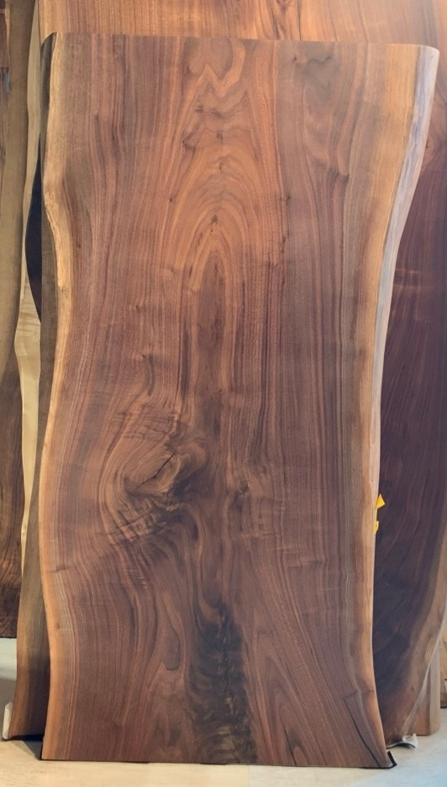ウォールナット_1340×650-670×53_青山店_テーブル天板/一枚板 262695