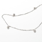 H&C ダイヤモンド ステーションネックレス pt900 / 0.301ct