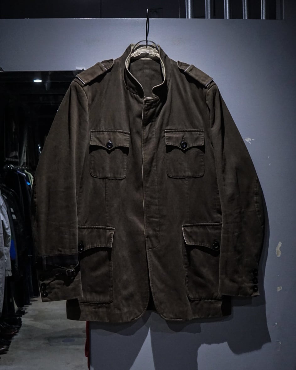 add (C) vintage】“ANDREW MACKENZIE” Military Detail Vintage Multi