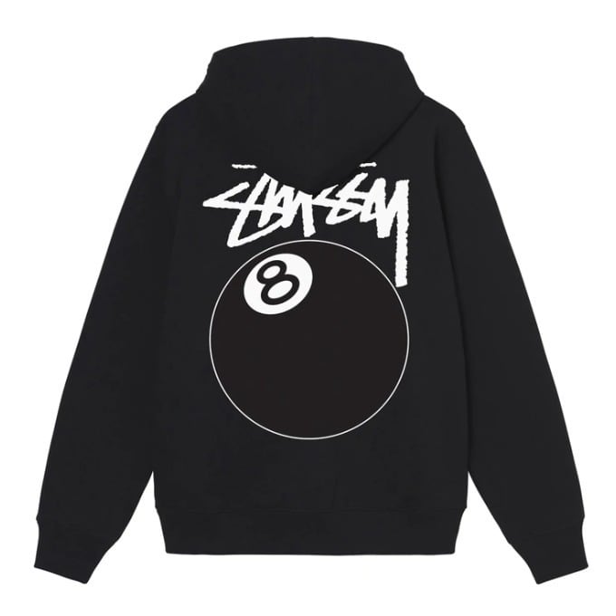 STUSSY ステューシー パーカー 8ボール L