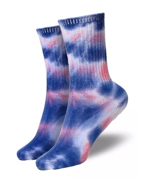 TIE-DYE socks -navy×pink タイダイソックス ネイビー×ピンク