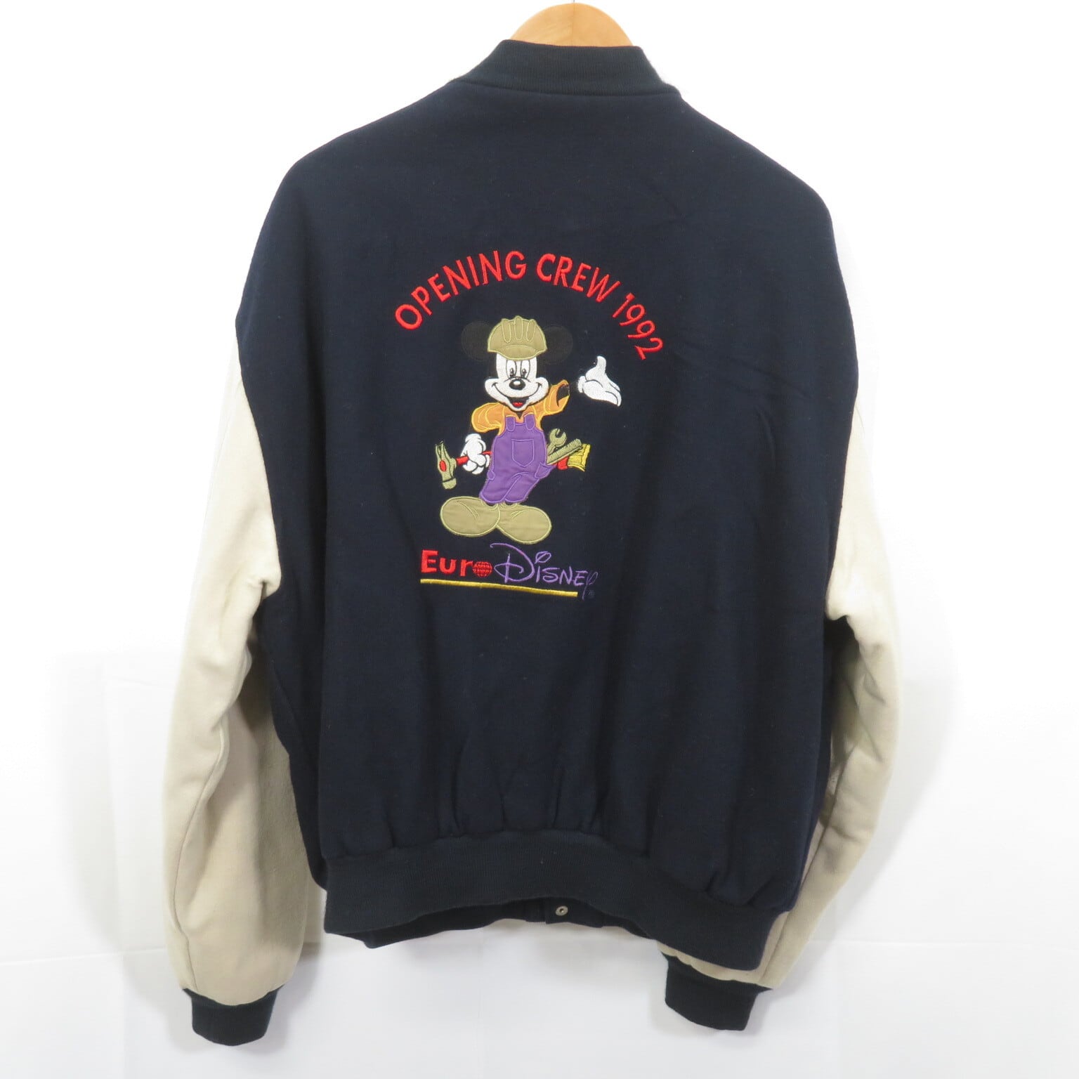 90s EURO Disney OPENING ミッキー スタジャン アワードジャケット