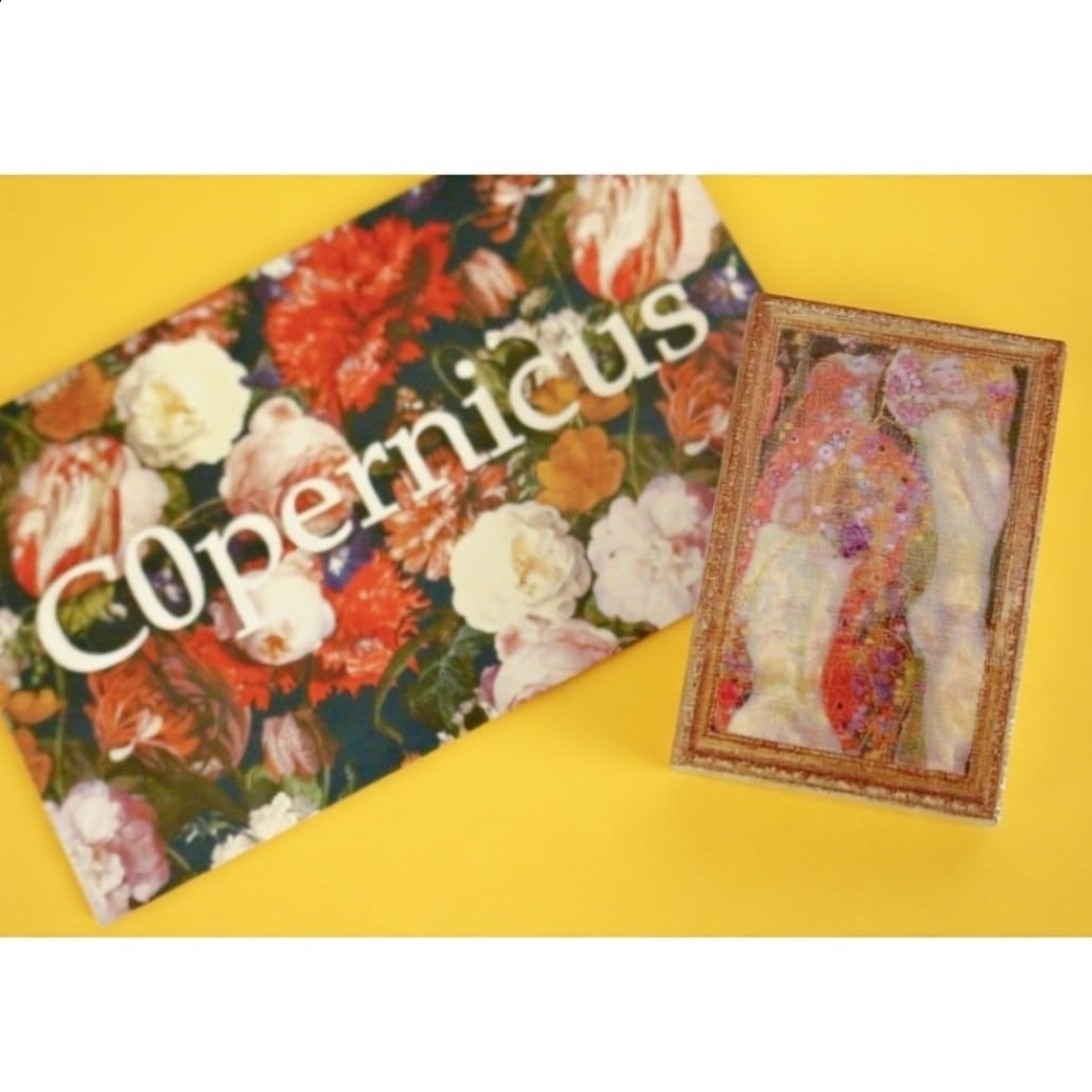 グスタフ・クリムト/水蛇/名画ヘアクリップ/前髪用ヘアクリップ/子供用ヘアクリップ送料220円〜C0pernicus