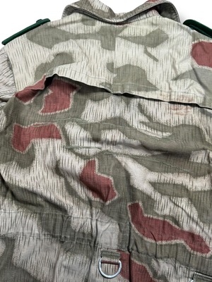 70s German Military BGS Water Camouflage Jacket