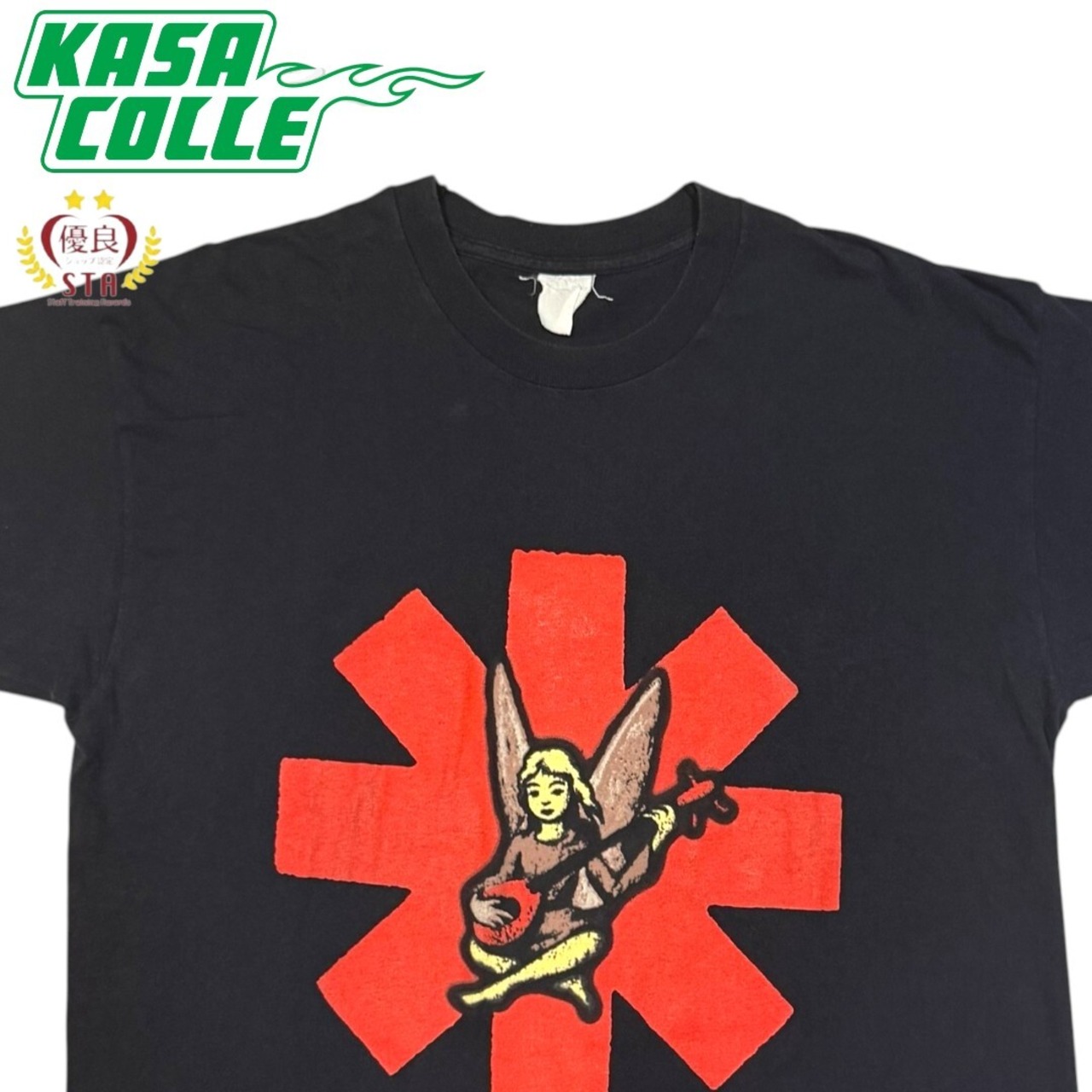 【RED HOT CHILI PEPPERS】レッドホットチリペッパーズ ONE HOT MINUTE FAIRY WORLD TOUR 1995 Vintage Tシャツ XL相当