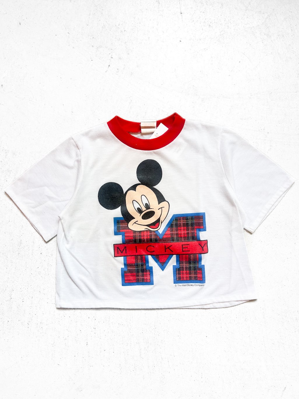 【120cm】VINTAGE 90's ミッキー Tシャツ【10103】※