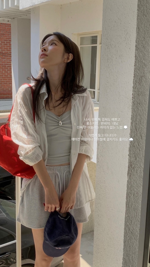 (予約) miel / Waffle pants 2color