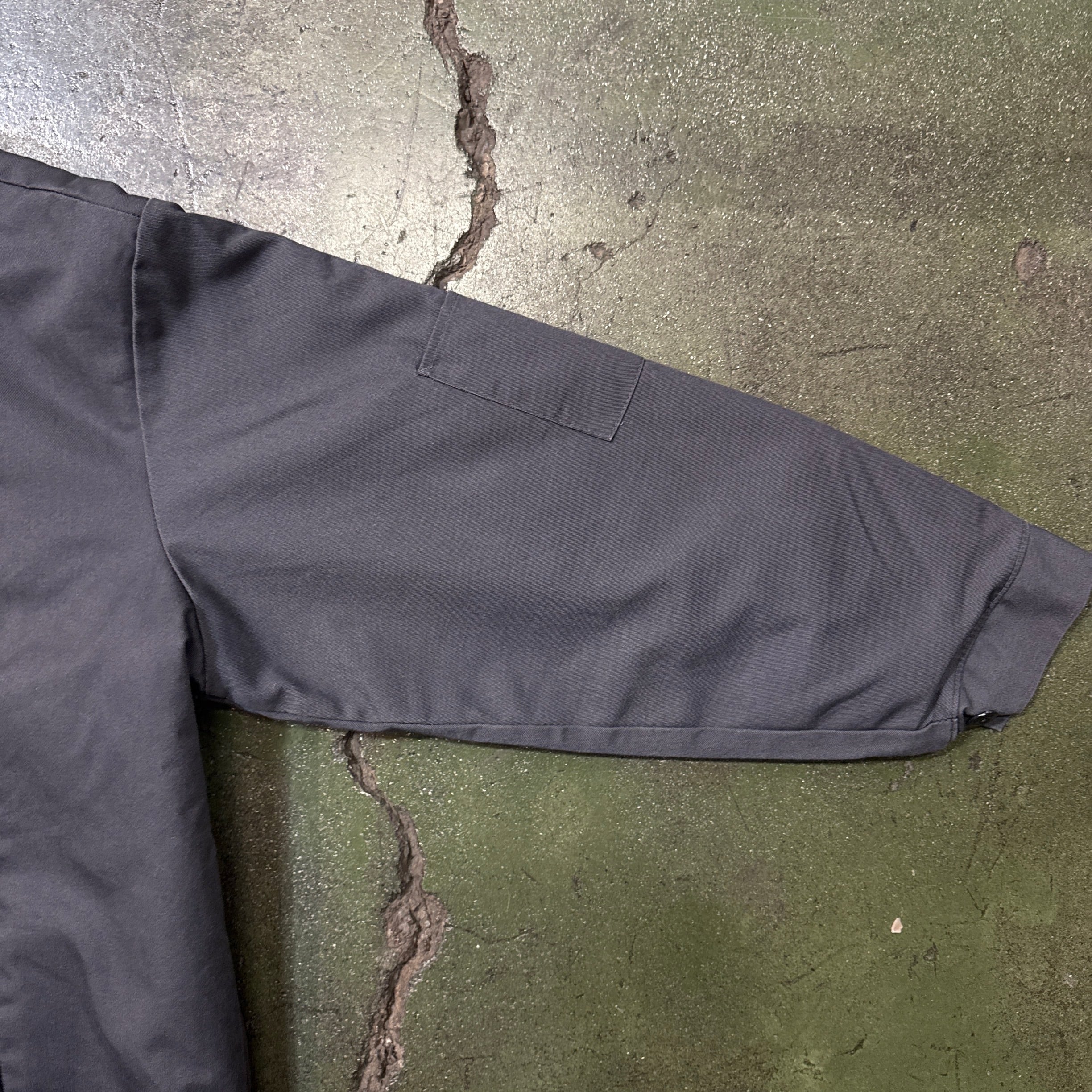 Coca-Cola Work Jacket Gray Black XL Size コカコーラ ワーク