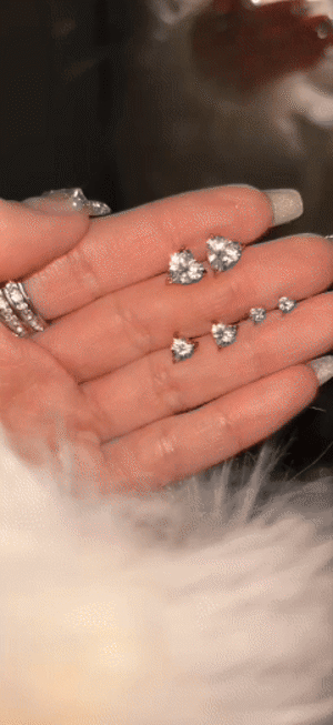 heart shape pierce (3mm)