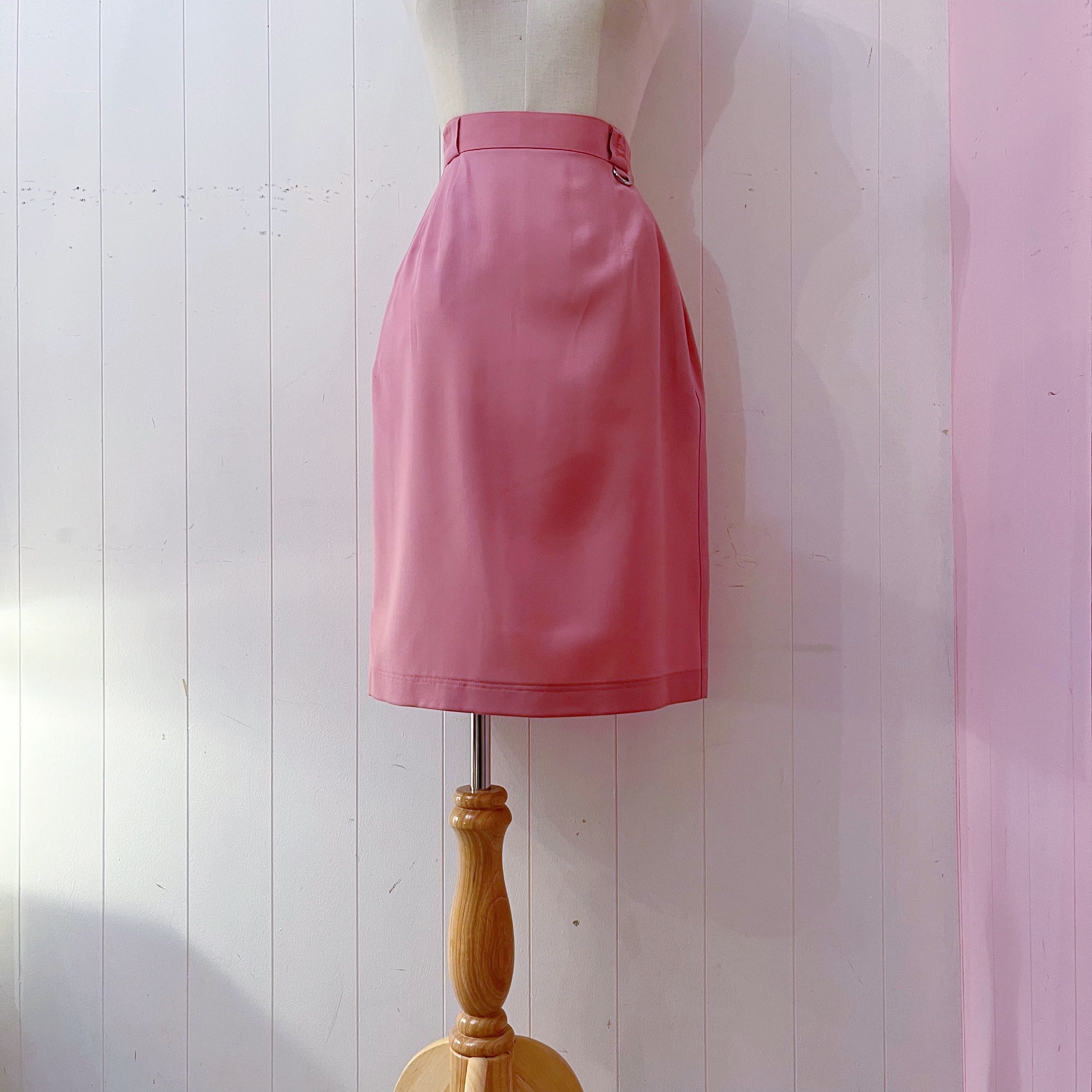Christian Dior / pink semi tight skirt