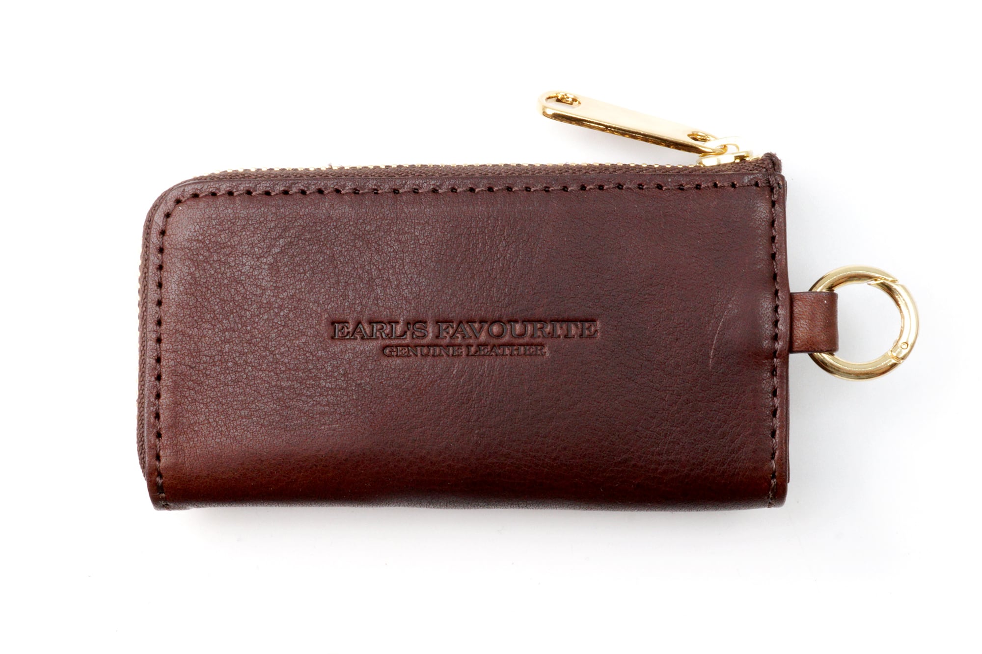 くまちゃんブラウニーキーケース（牛革製）／お菓子な革小物 | EARL'S