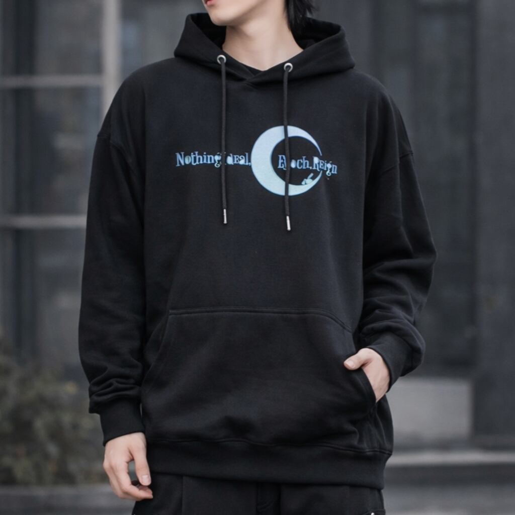 MOON GOTHIC LOGO PULLOVER PARKA | NIER CLOTHING