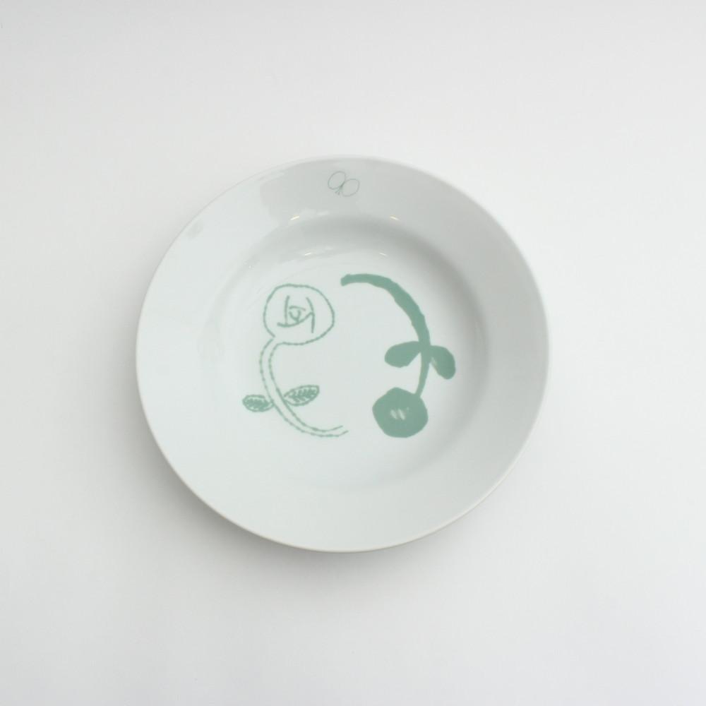 minä perhonen×PASS THE BATON / Remake tableware Plate MG