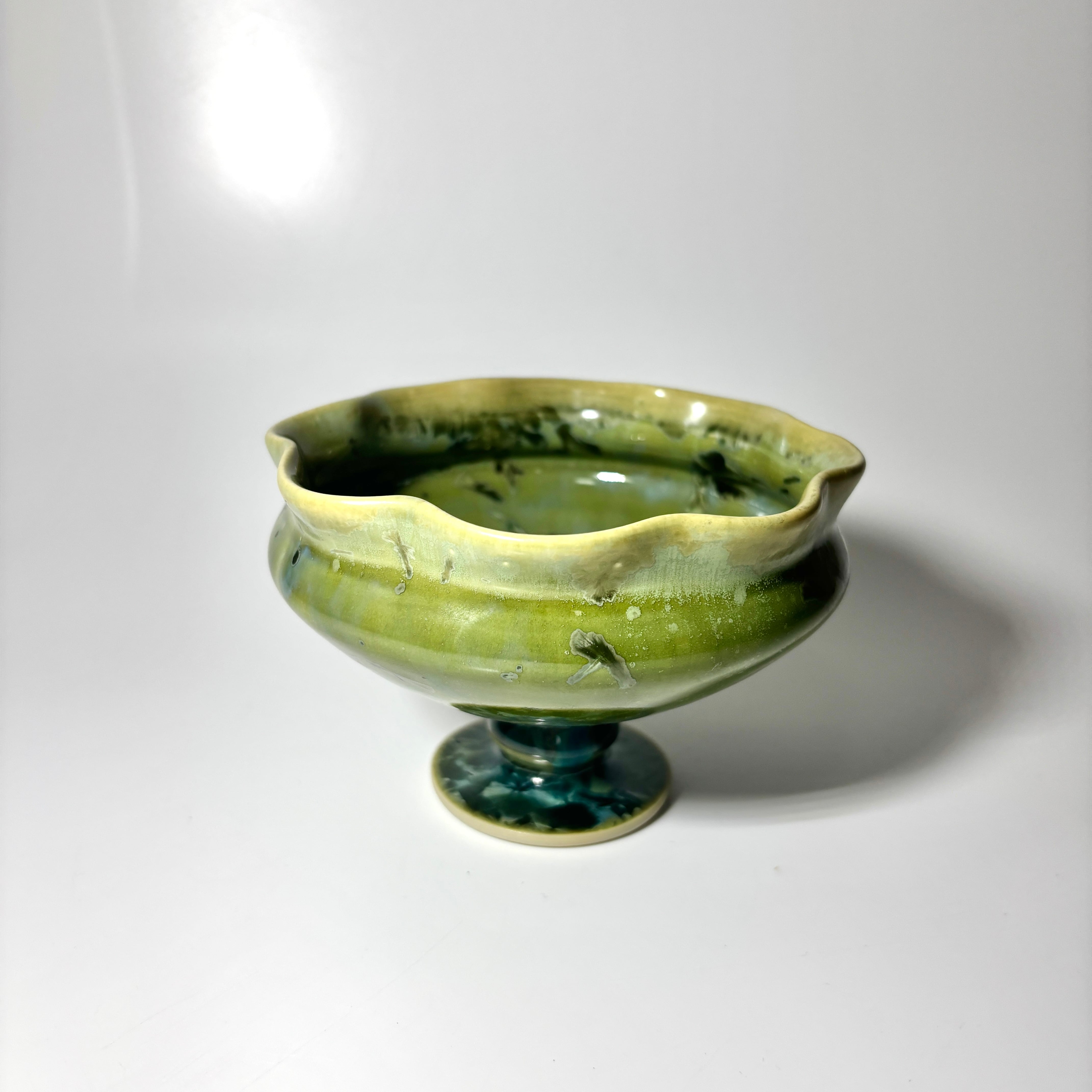 池田充章｜ Ichirinzashi-Iuxury color hyacinth blue｜ガラス