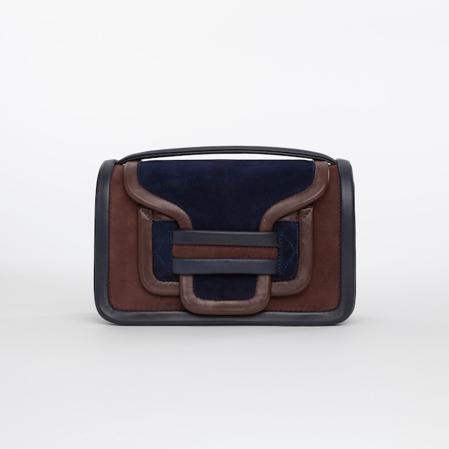 PIERRE HARDY　ALPHA BAG　BROWN NAVY