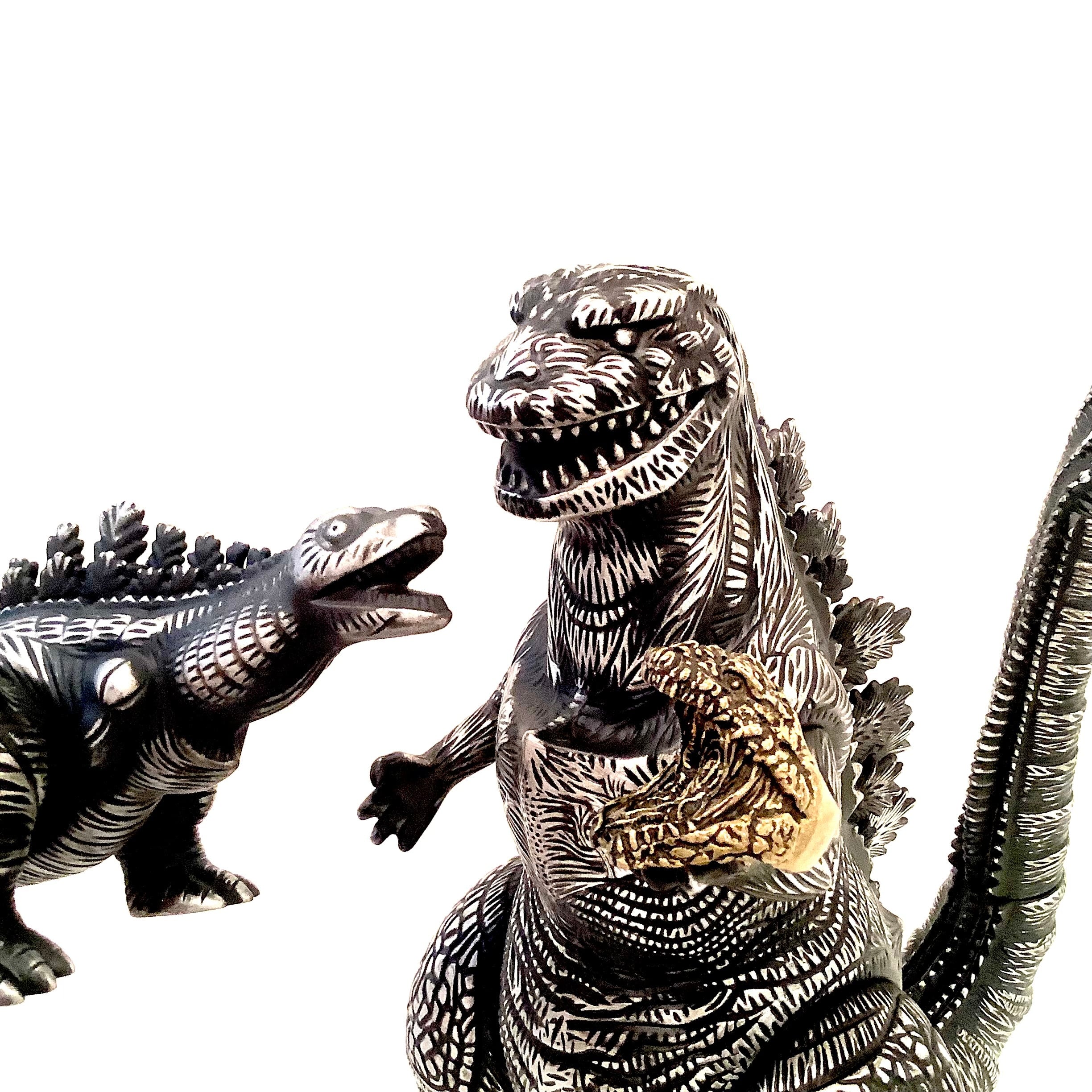 マルサンゴジラ350 第四形態 シンゴジラ paint by Yoshizaka Takashi