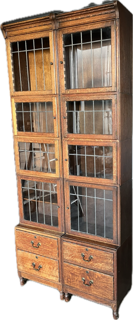 MINTY社スタッキングブックケース-antique oak book case MINTY社スタッキングブックケース-antique oak book case
