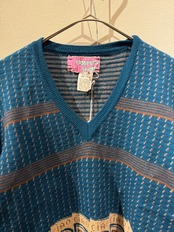 CAMPUS SHOP イタリアンVネックニット