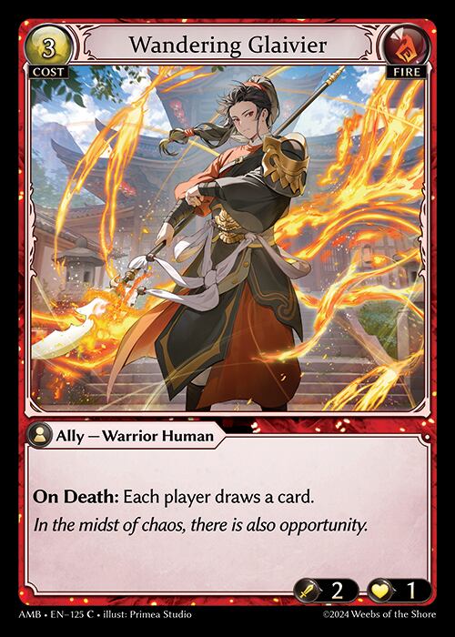 【AMB】:Wandering Glaivier / AMB-125