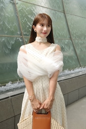 Alicia × Dinoble チュールドッキングドレス ドット