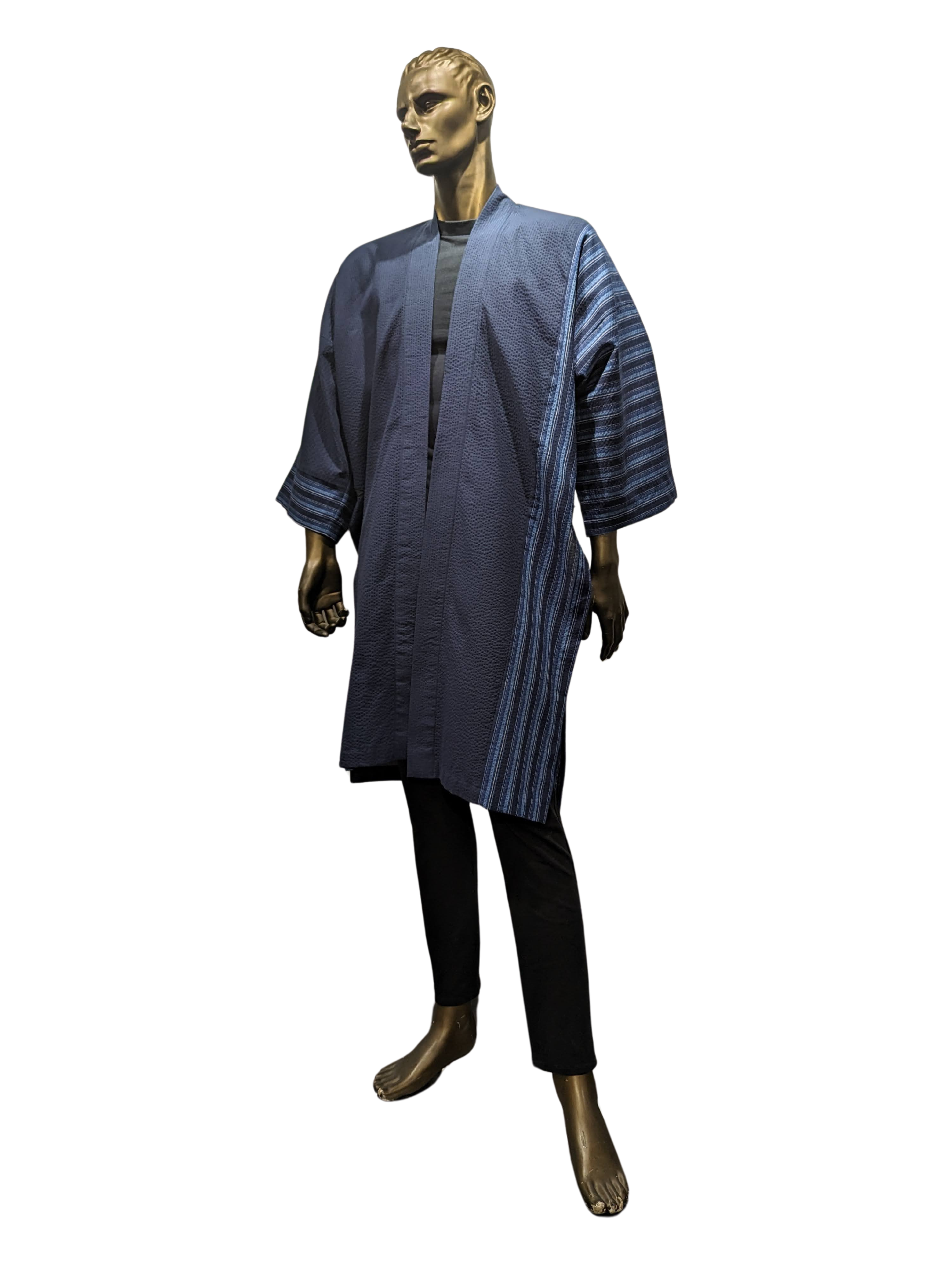 【遠州織物】ロング法被(はっぴ)長袖