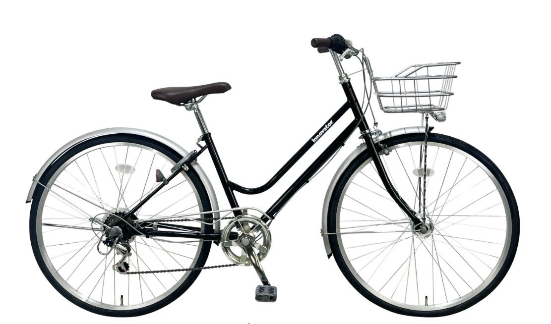 innovator イノベーターシティサイクル　ブラック innovator city イノベーターシティ26インチ 外装6段 4色 | xe5sao