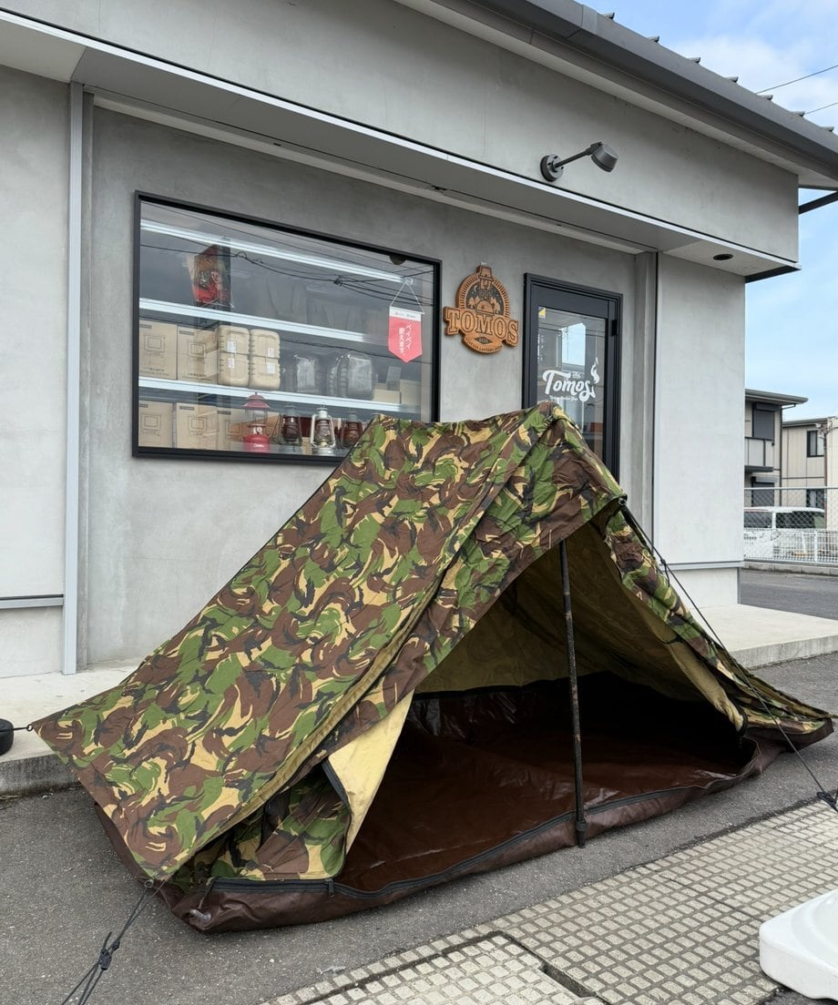 ※軍放出品 ダッチアーミーテント DPMカモ オランダ軍 軍幕 キャンバス A 軍幕 ダッチアーミーテント DPMカモ オランダ軍 | ヴィンテージ
