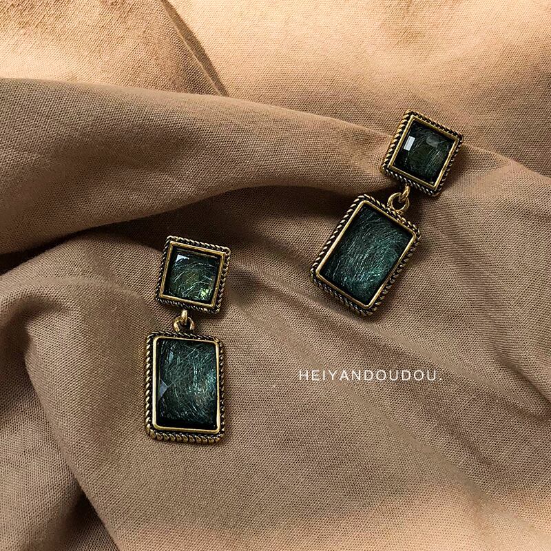 ヴィンテージイヤリング スタイル 指輪 エメラルド 翠玉 緑玉 ビンテージ ブラック・アイド・ピーズ61070807889