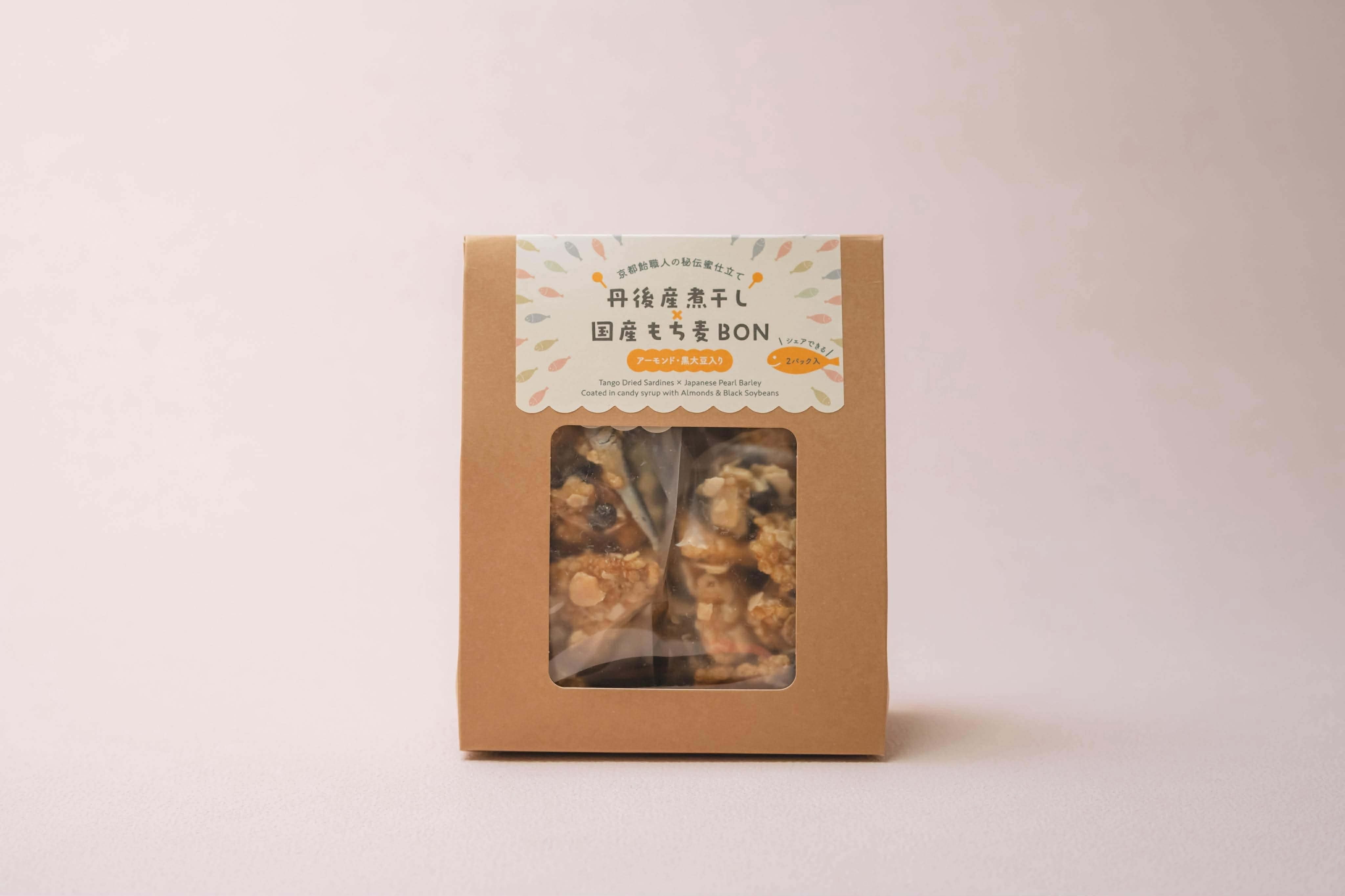 【amame】丹後産煮干し×国産もち麦BON