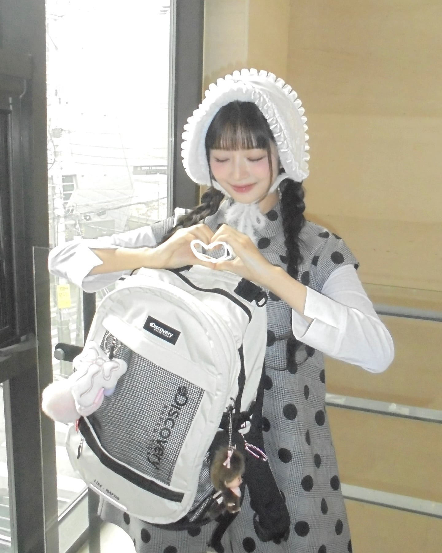 ive レイ バックパック scout ☆IVE レイ 着用!!【DISCOVERY EXPEDITION】ライク エアマチス